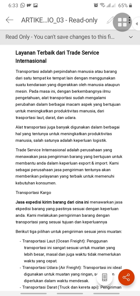 Penulisan Konten - Content Writer Murah, Cepat, dan Berkualitas (Untuk Novel, Cerpen dan Artikel) - 6
