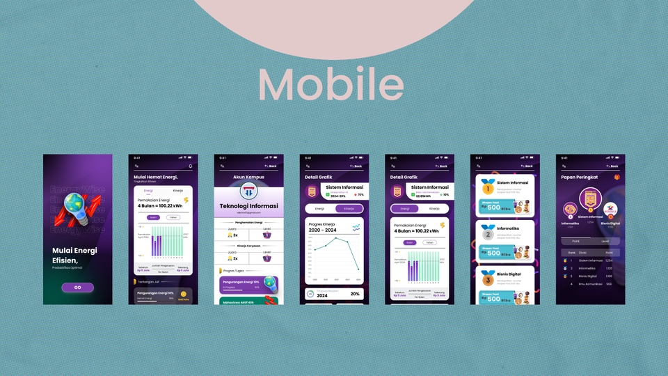 Desain UI UX Mobile App untuk Meningkatkan Efisiensi Energi