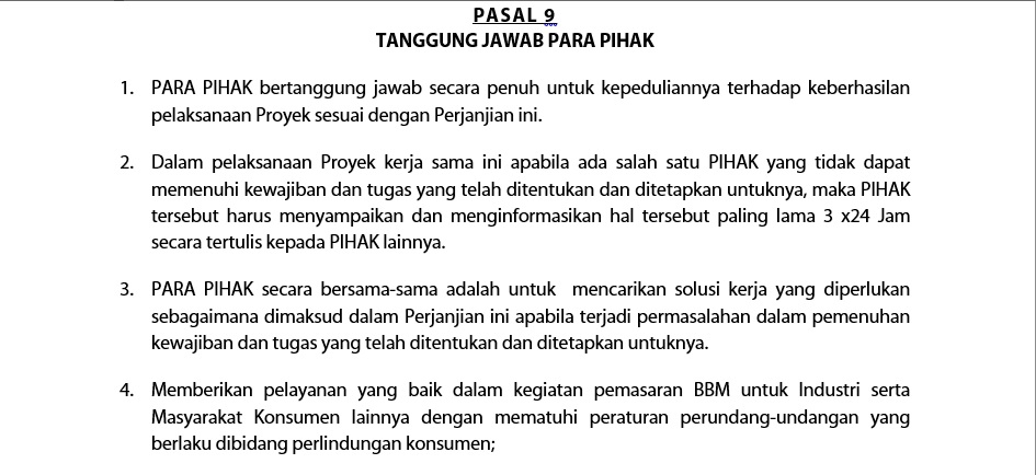 Hukum - Perancang Kontrak/Perjanjian Bisnis, Perancang SOP Bisnis Proses, Legal Opinion - 3