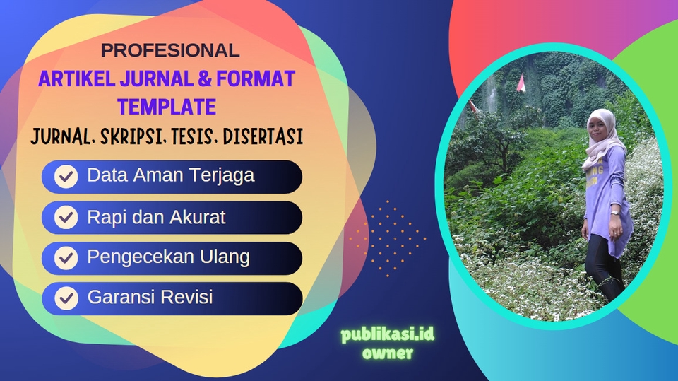 Jasa Lainnya di Penulisan dan Penerjemahan - Membuat Artikel Jurnal Skripsi, Tesis, dan Disertasi dengan Format Template Jurnal