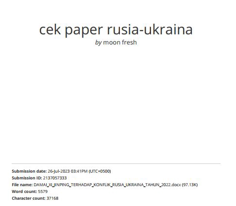 Proofreading - Jasa Murah Cek Turnitin - 3