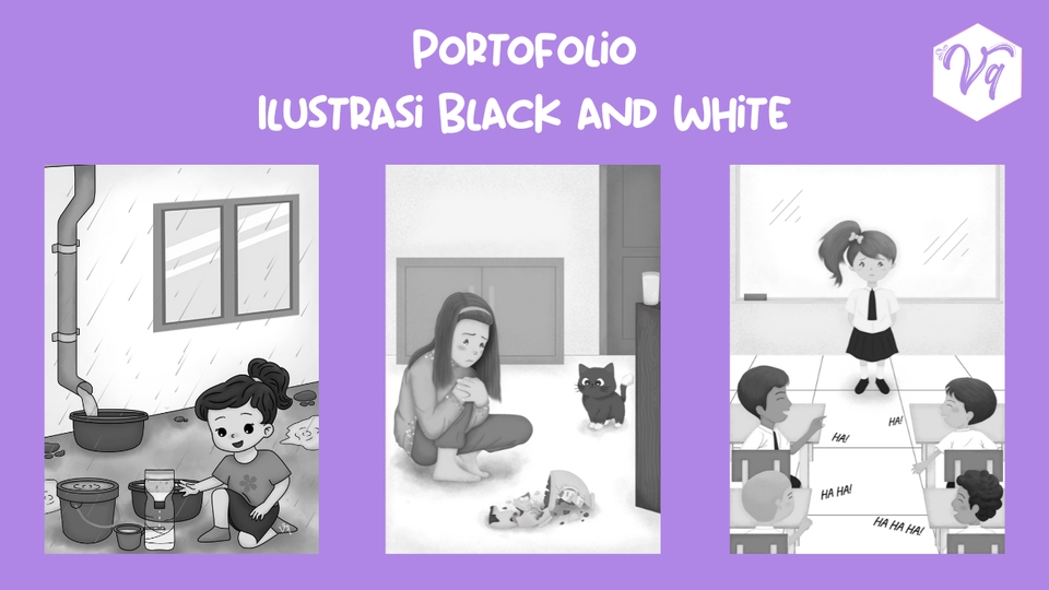 Gambar dan Ilustrasi - Jasa Pembuatan Ilustrasi Buku Anak Berwarna dan Hitam Putih - 3