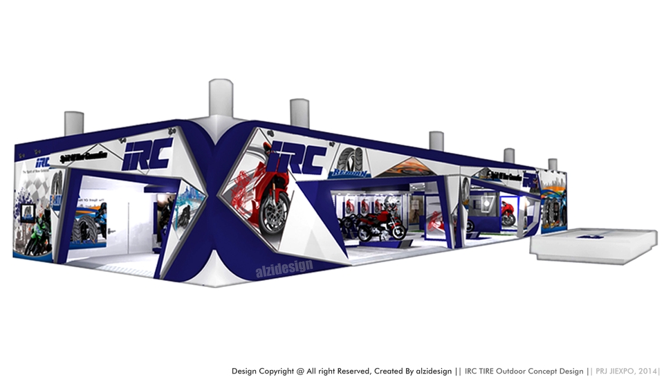 3D & Perspektif - DESAIN BOOTH PAMERAN 50 K (1 HARI & NEGO )  - 8