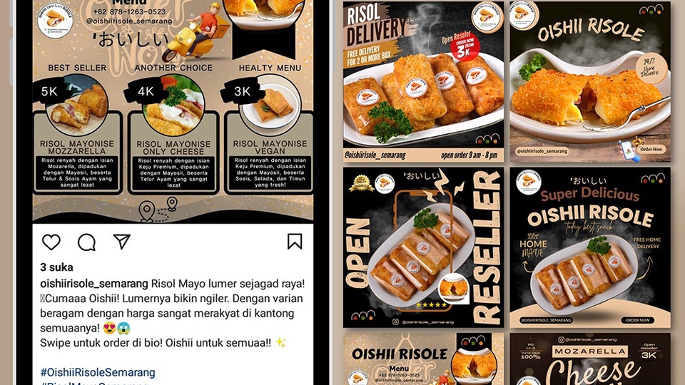 Banner Online - Promo desain feed IG - 1