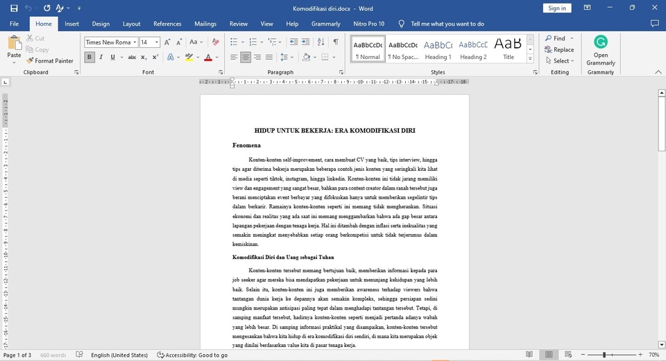 Penulisan Konten - Jasa Penulisan Artikel Opini, Blog, Populer, Ilmiah - 5
