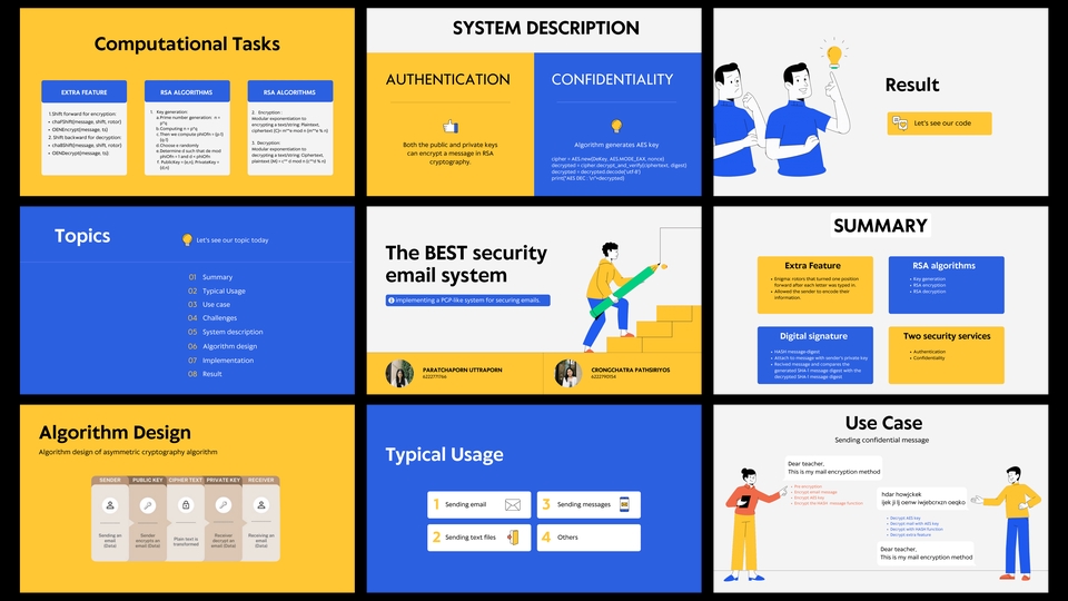 Presentation - รับออกแบบ presentation slide (Canva) / Design presentation slide (Both Thai and English) - 9