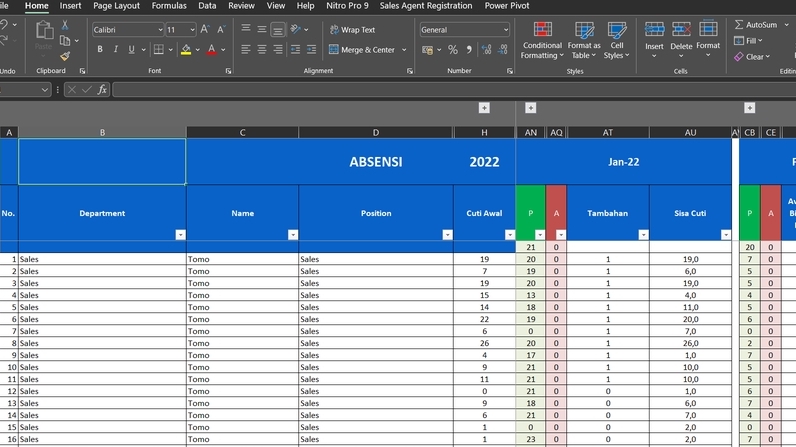 Jasa Lainnya - Excel Engineer and Data Analyst - 5