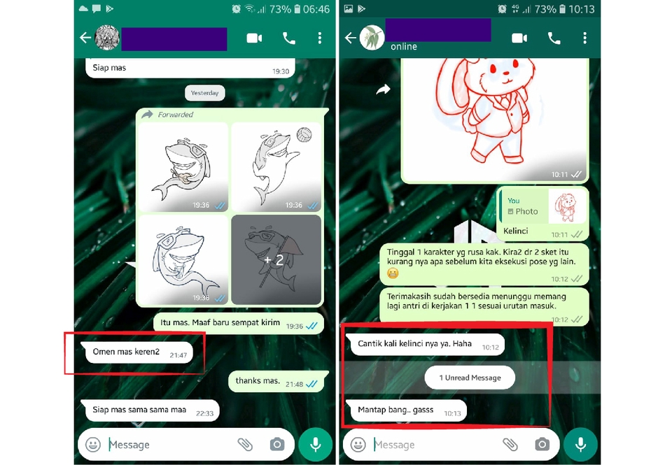 Desain Karakter - Desain maskot bisnis jadi dalam 1 Hari - 4