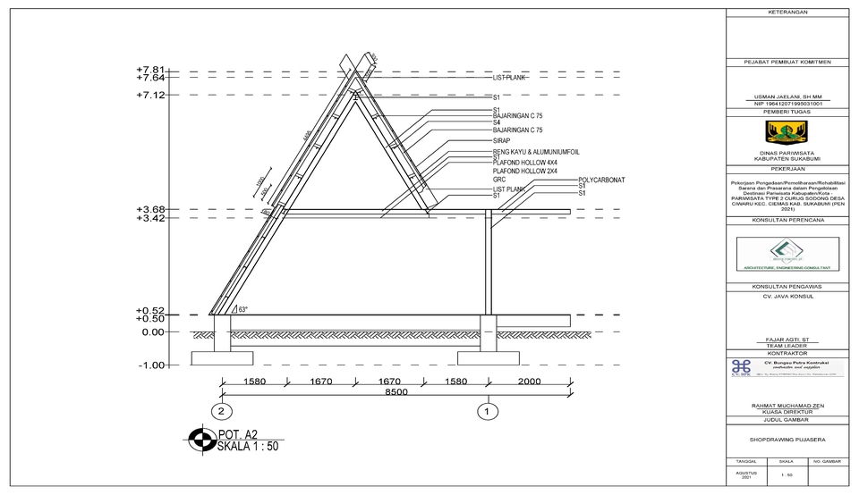 CAD Drawing - Jasa Gambar Kerja Konstruksi, Jadi 3 Hari - 13