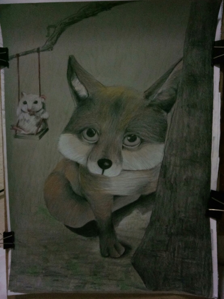 วาดภาพเหมือน Portrait - ดรออิ้ง รูปคนเหมือน สัตว์ สิ่งของ ทิวทัศน์ ฯลฯ - 13