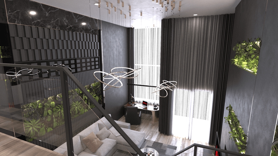 Interior and Furniture Design 3D Rendering