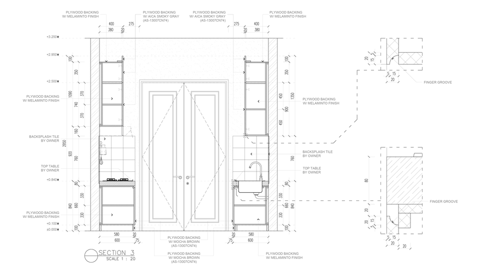 CAD Drawing - CAD Drawing / Jasa Gambar Kerja Furniture Dan Interior Dalam 1 Hari  - - 2