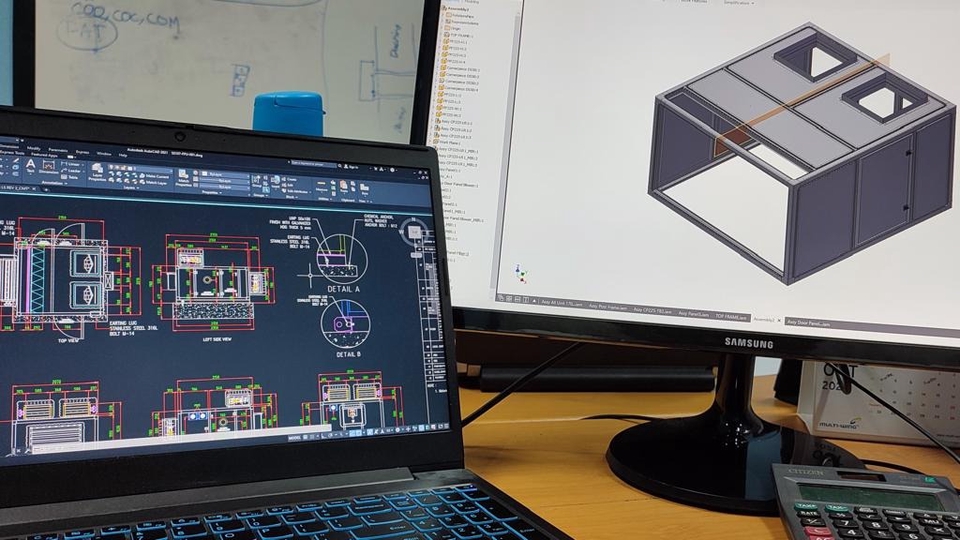 Jasa drafter autocad freelance untuk pembuatan gambar arsitektur interior