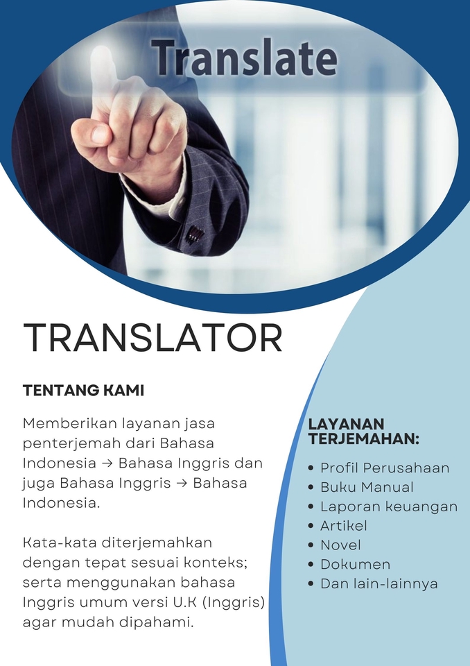 Jasa translate bahasa inggris indonesia, penerjemah dokumen, penerjemah online, terjemahan bahasa inggris, translate indonesia inggris