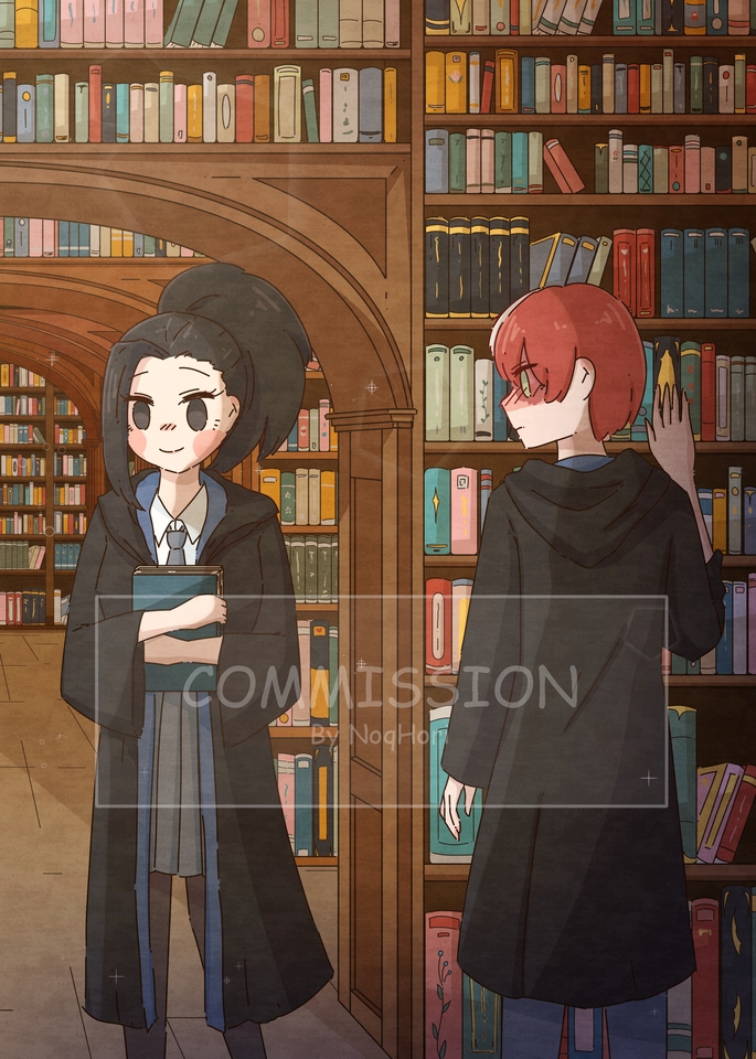 วาดแฟนอาร์ต - รับวาดแฟนอาร์ตลายเส้นน่ารักๆ พร้อมกับฉากหลังสวยๆ - 8