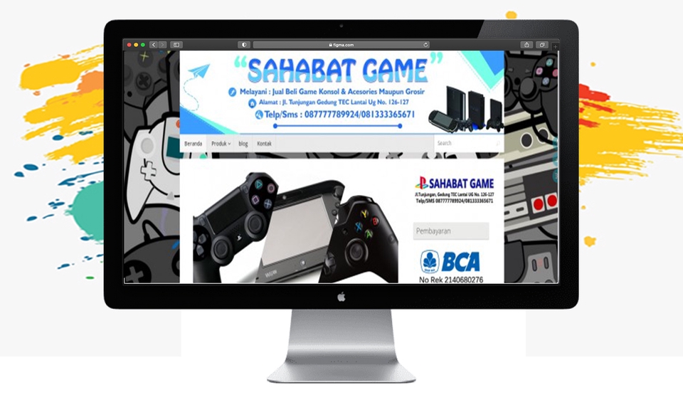 Jasa pembuatan website profesional untuk perusahaan dengan desain modern dan responsif.