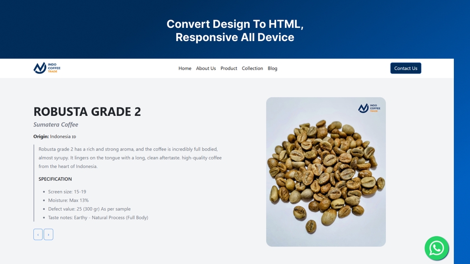 Jasa pembuatan website toko online dengan tampilan profesional dan responsive.