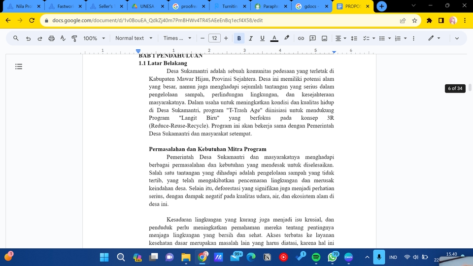 Pengetikan Umum - Jasa pengetikan Word atau Google Docs - 3