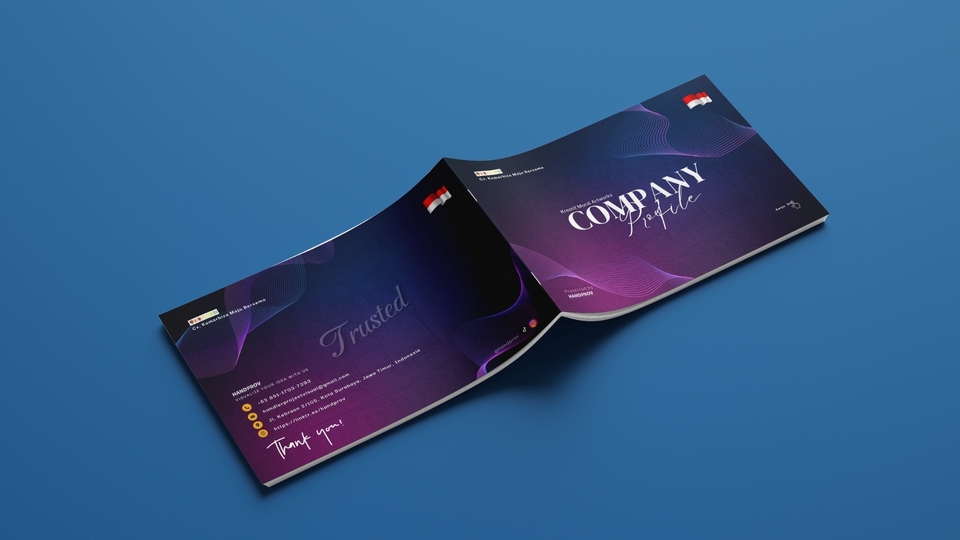 Desain Corporate Identity - JASA DESAIN COMPANY PROFILE, PROPOSAL BISNIS, DAN LAPORAN TAHUNAN, 12 JAM LANGSUNG JADI - 3