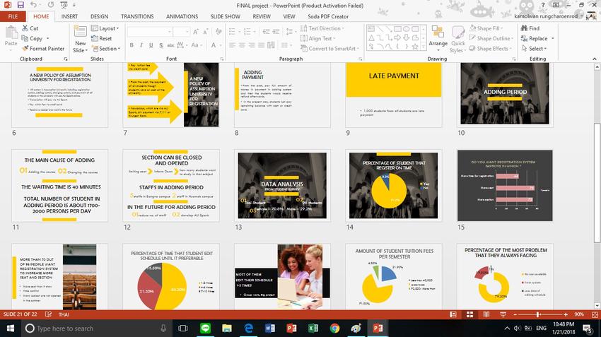Presentation - รับทำPresentaion ทั้งTH&ENG ในแบบที่ใช่สไตล์ที่ชอบ - 14