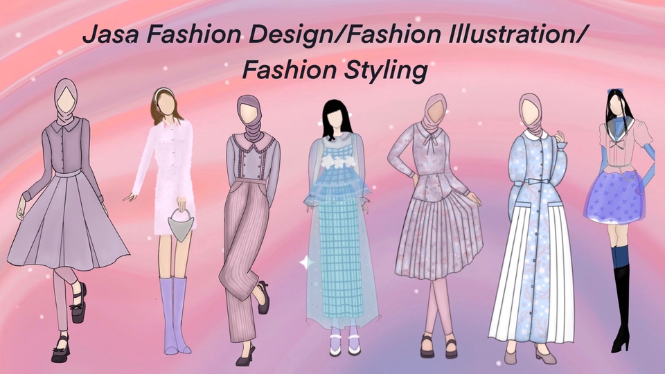 Gambar dan Ilustrasi - Fashion Designer / Fashion Stylist / Fashion Illustration - 1