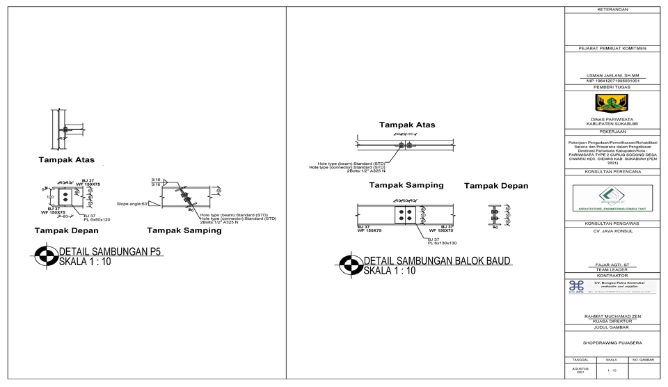 CAD Drawing - Jasa Gambar Kerja Konstruksi, Jadi 3 Hari - 18