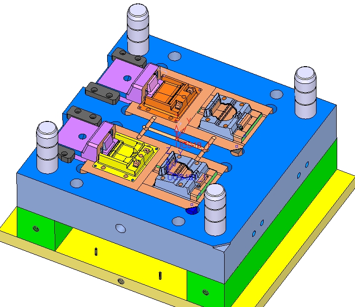 เขียนแบบวิศวกรรมและออกแบบโครงสร้าง - Mold design - 2