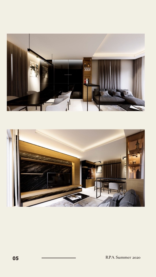 3D Perspective - ผลงานตกเเต่งภายใน - 6