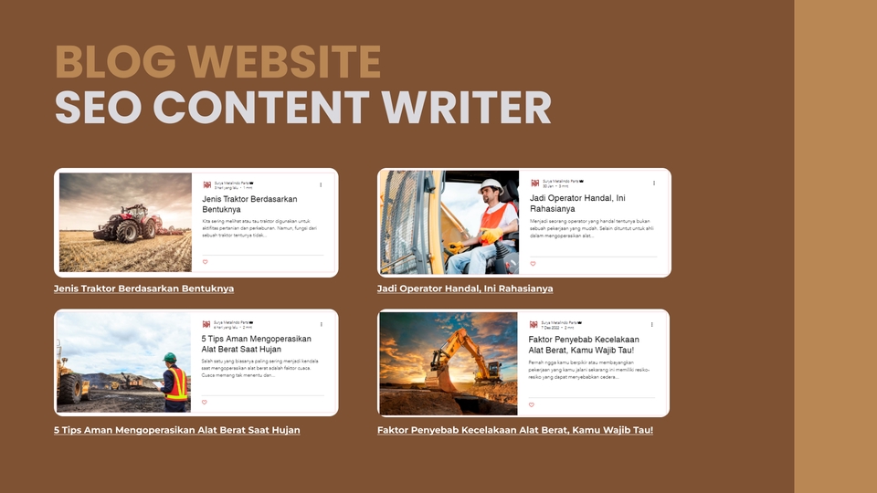 Penulisan Konten - Penulisan artikel SEO ORIGINAL - 2