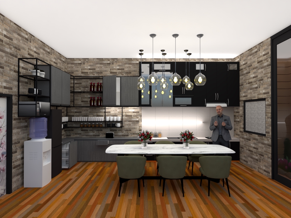 Jasa Desain Interior 3D Rumah Minimalis Modern dan Cafe. Render 3D untuk Desain Interior Kantor, Rumah Makan, Apartemen.