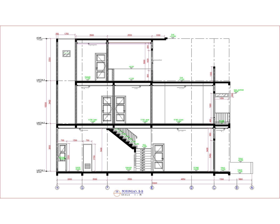 CAD Drawing - Jasa kursus software Autocad dan sketchup - 3