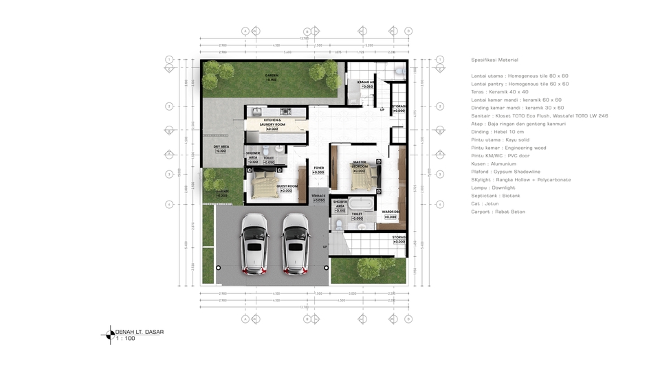 CAD Drawing - Gambar DED (detail engineering design) arsitektural & struktural - 19