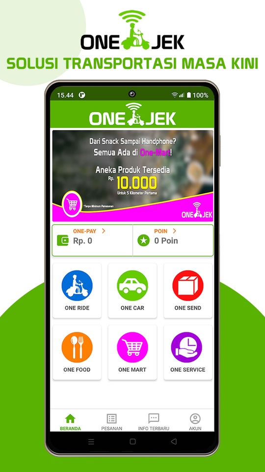 Aplikasi Ponsel - Pembuatan Aplikasi Ojek Online Android IOS Seperti Gojek / Grab - 2