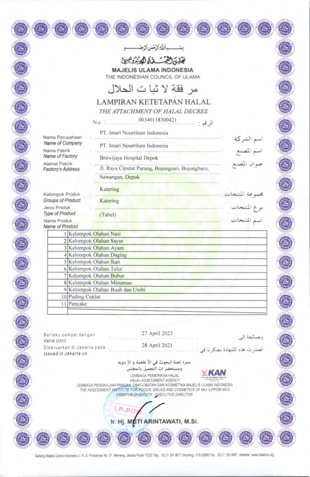 Jasa Lainnya - Konsultasi Food Safety dan QHSE, Pembuatan dokumen HACCP, dokumen CSMS - 4