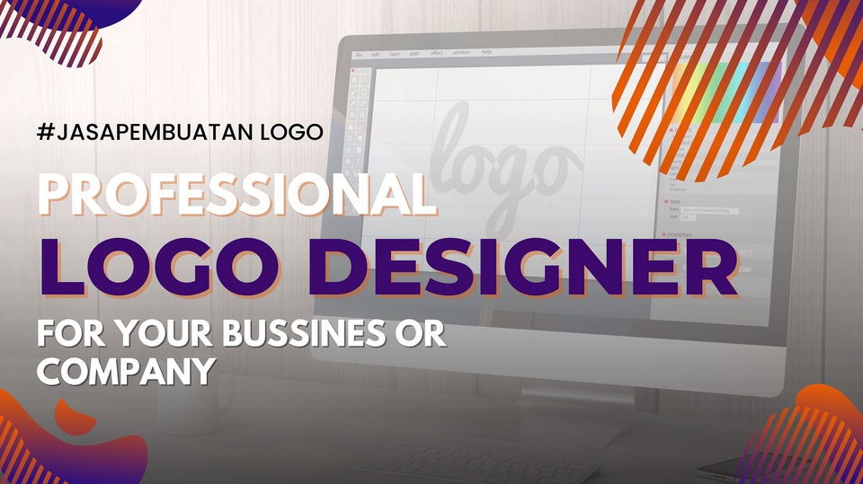 Logo - DESAIN LOGO MODERN DAN PROFESSIONAL UNTUK SEGALA BISNIS. - 1