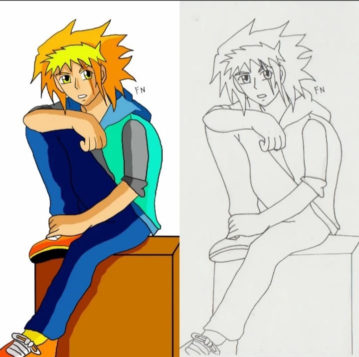 Gambar dan Ilustrasi - Gambar Illustrasi Style Anime - 4