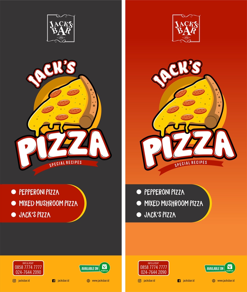 Jasa Desain Logo Makanan, Restoran, Cafe, Warung Makan - Jack's Bar