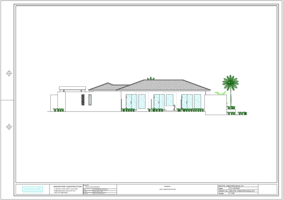 CAD Drawing - Gambar AutoCAD 2D ,Satu Hari Jadi, (Drafter), IMB/PBG - 6