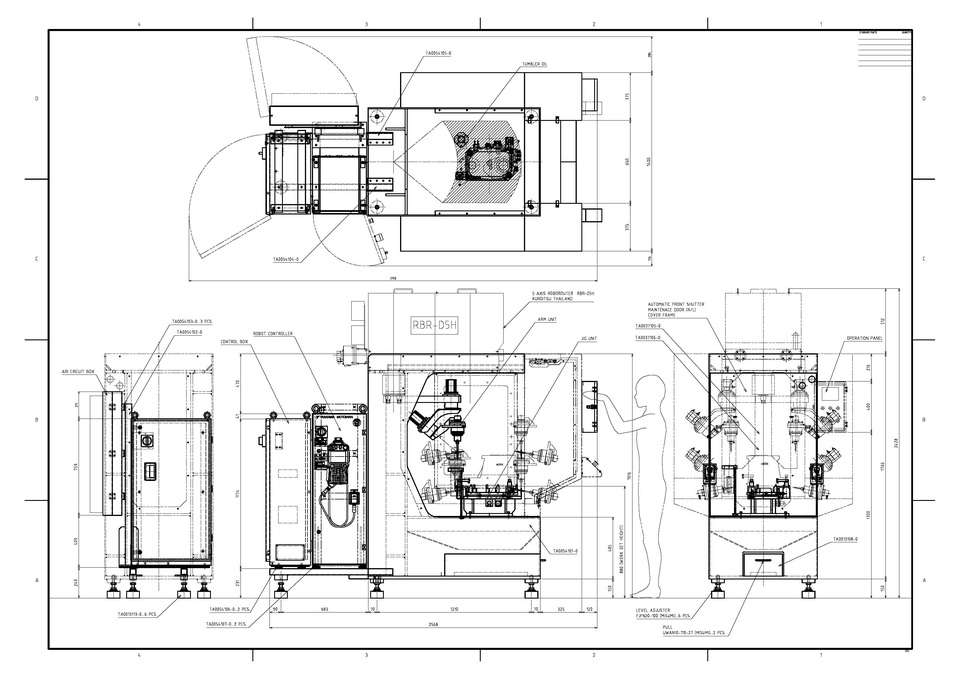 เขียนแบบวิศวกรรมและออกแบบโครงสร้าง - เขียนแบบ ออกแบบ สร้างแปลน งานเครื่องจักรกล Autocad drawing / Solidworks 3 มิติ - 12