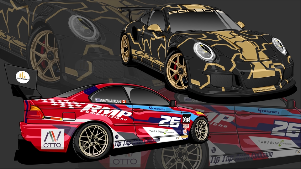 Gambar dan Ilustrasi - Vector Car Illustration - 3