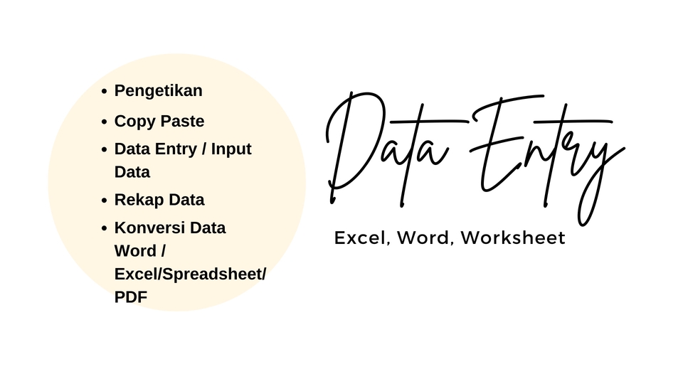 Jasa data entry freelance, jasa input data excel, entri data online, jasa entry data, mengumpulkan data.
