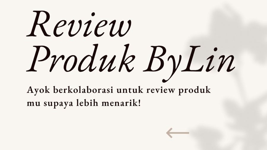 Jasa Review Produk & Lifestyle ala Content Creator