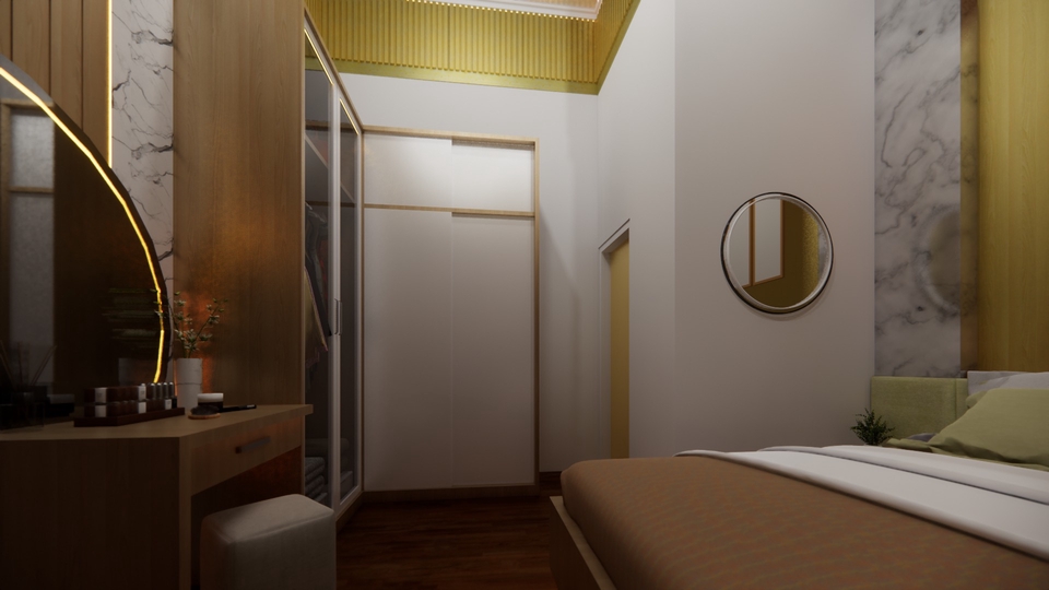 3D Rendering Desain Interior