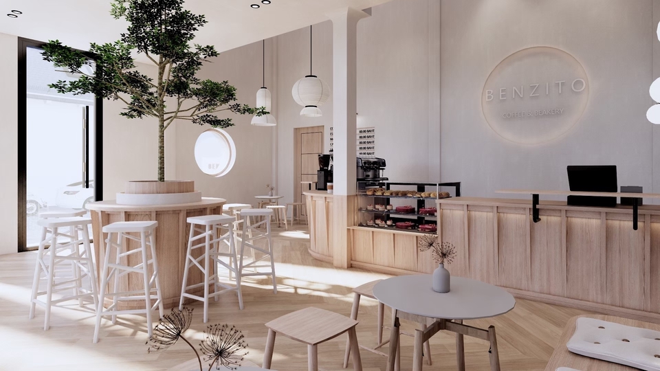 ออกแบบตกแต่งภายในและภายนอก - รับออกแบบ ร้านอาหาร/ร้านค้า Cafe บูธสินค้า ออกแบบ3D พร้อมให้คำปรึกษา - 4
