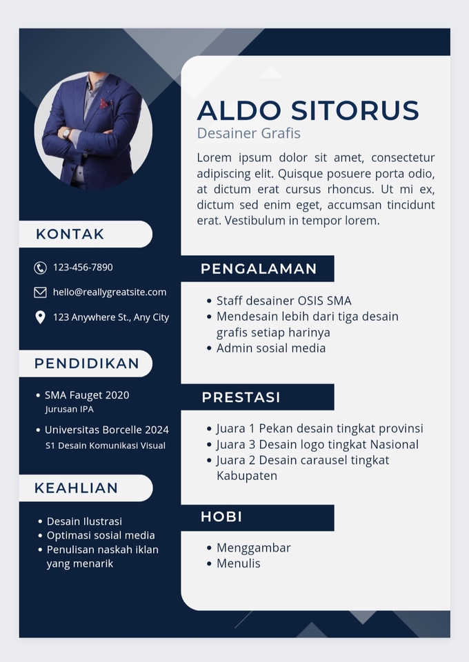 Portfolio & Resume - Buat CV 1 Hari Jadi - 11