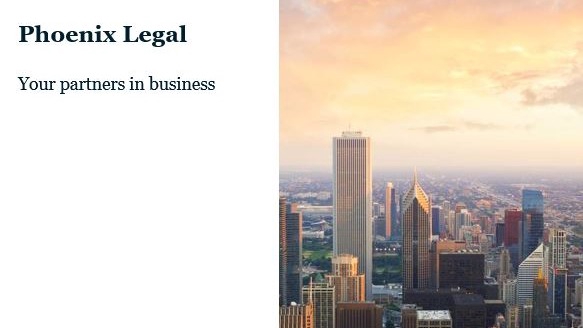 ที่ปรึกษากฎหมายธุรกิจ รับร่างสัญญา บริการกฎหมายระดับมืออาชีพ Phoenix Legal