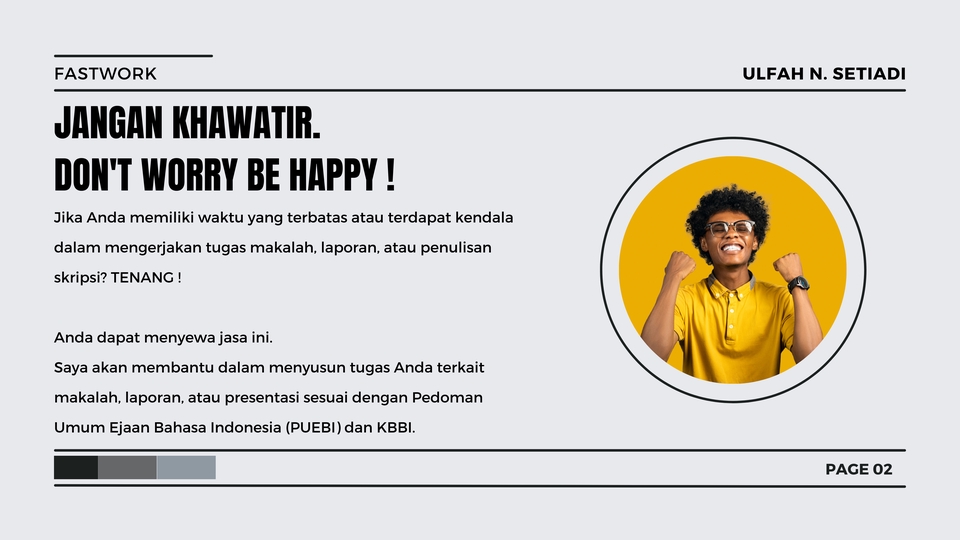 Pengetikan Umum - PEMBUATAN MAKALAH/LAPORAN/TUGAS - 3