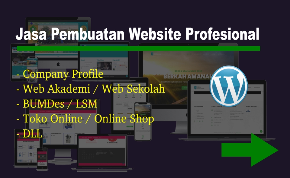 Web Development - Pembuatan Website Company Profile Harga Kompetitif - 2