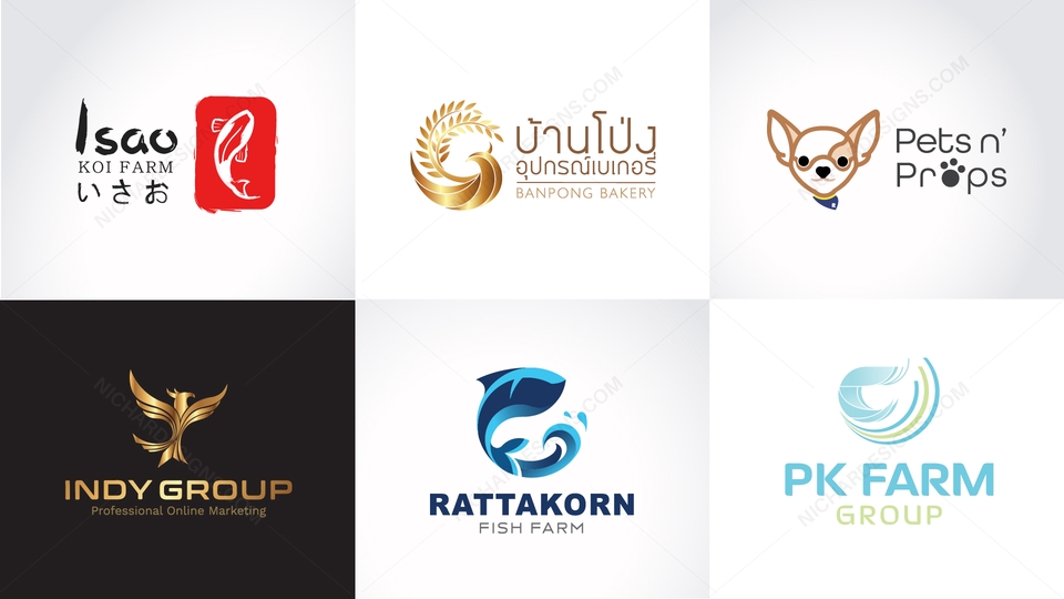 Logo - รับออกแบบโลโก้หลากหลายสไตล์ - 31