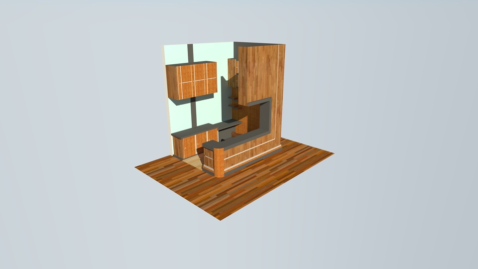 Desain Furniture - Desain Interior, Kithen Set - 1